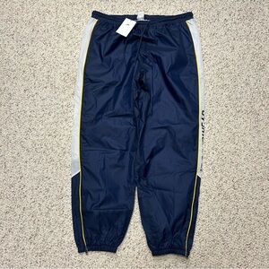 Nike Sportswear Club Woven Tracksuit Jogger Pants Navy Spellout Swoosh Men’s XL